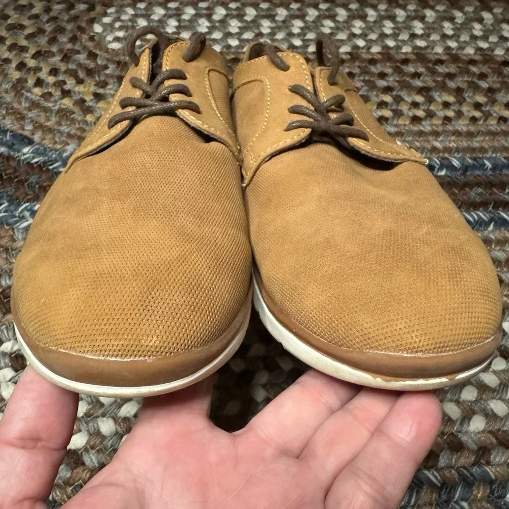 Steve Madden BTAG Cognac Casual Oxford Shoes Size 6‎